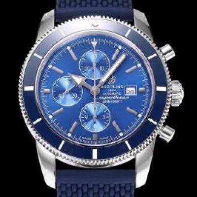 Perfect Replica OM Factory Breitling Superocean Heritage Blue Ceramic Bezel Watch